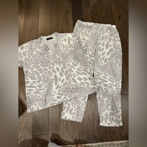 NATORI

Paradise Leopard - Printed Cotton PJ - mink